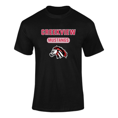 Creekview Mustangs Mascot #3 Men's Premium SS T-Shirt