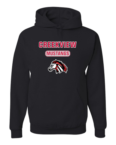 Creekview Mustangs Mascot #3 Men's Premium Hoodie