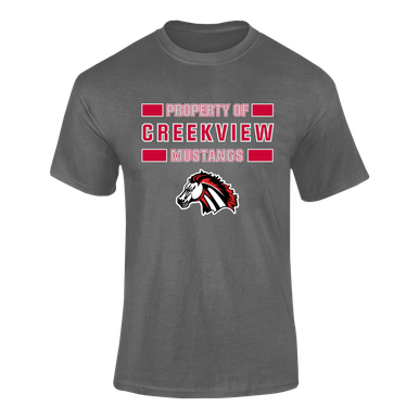 Creekview Mustangs Property Of Men's SS T-Shirt