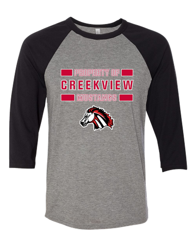 Creekview Mustangs Property Of Women's Baseball T-Shirt