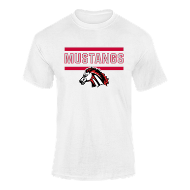 Creekview Mustangs Mascot #5 Men's SS T-Shirt