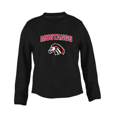 Creekview Mustangs Mascot #6 Women's Sweatshirt