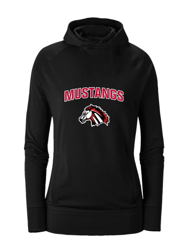 Creekview Mustangs Mascot #6 Women's Hoodie