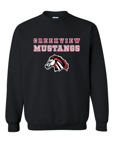 Creekview Mustangs Spirit Men's Sweatshirt