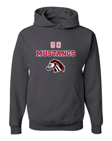 Creekview Mustangs Go Team Men's Premium Hoodie