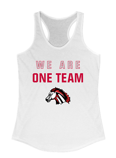 Creekview Mustangs We Are One Team Women's Tank Top