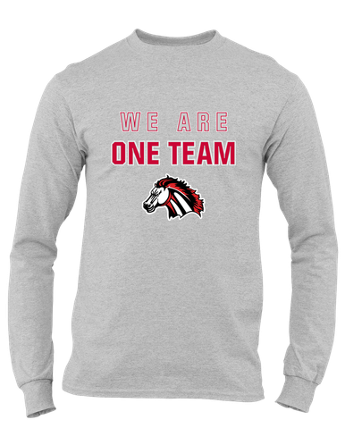Creekview Mustangs We Are One Team Men's Premium LS T-Shirt