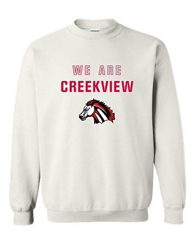 Creekview Mustangs We Are Men's Sweatshirt