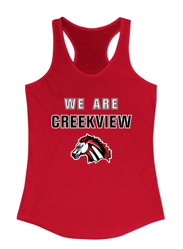 Creekview Mustangs We Are Women's Tank Top