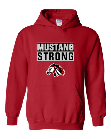 Creekview Mustangs Strong #1 Men's Hoodie