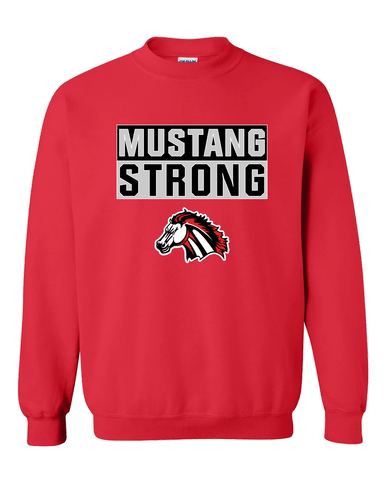 Creekview Mustangs Strong #1 Men's Sweatshirt