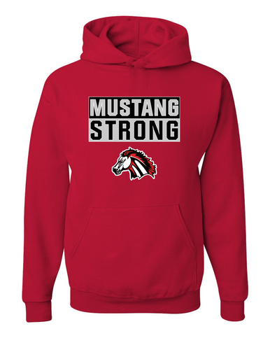 Creekview Mustangs Strong #1 Men's Premium Hoodie