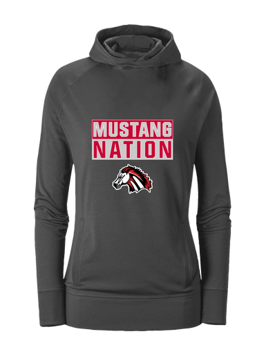 Creekview Mustangs Nation #1 Women's Hoodie