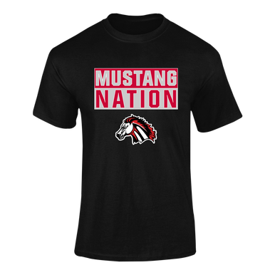 Creekview Mustangs Nation #1 Men's Premium SS T-Shirt