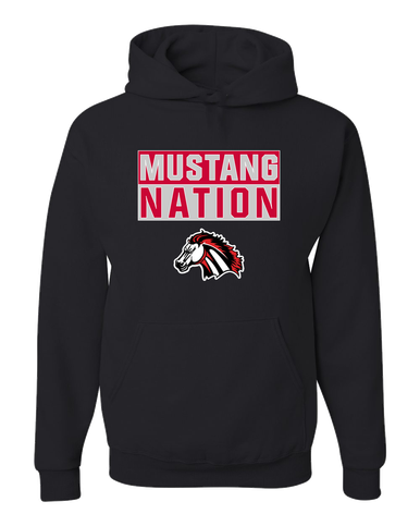 Creekview Mustangs Nation #1 Men's Premium Hoodie