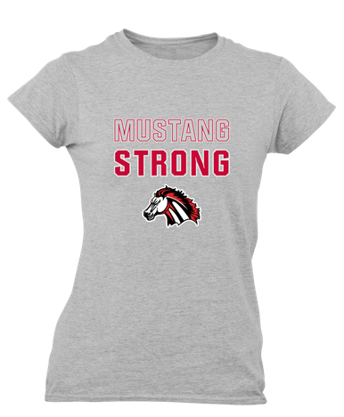 Creekview Mustangs Strong #2 Women's Premium SS T-Shirt