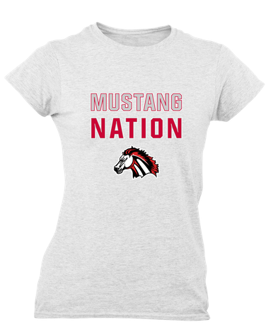 Creekview Mustangs Nation #2 Women's SS T-Shirt