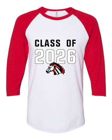 Creekview Mustangs Class of 2026 Women's Baseball T-Shirt
