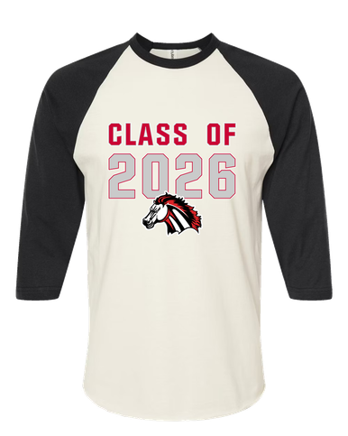 Creekview Mustangs Class of 2026 Men's Baseball T-Shirt