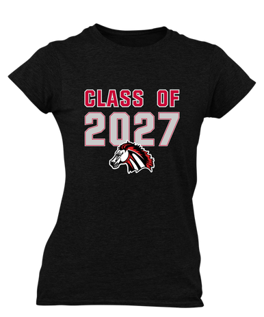 Creekview Mustangs Class of 2027 Women's SS T-Shirt