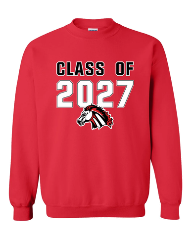 Creekview Mustangs Class of 2027 Men's Sweatshirt