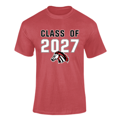 Creekview Mustangs Class of 2027 Men's Premium SS T-Shirt