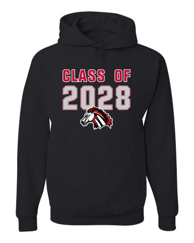 Creekview Mustangs Class of 2028 Men's Premium Hoodie