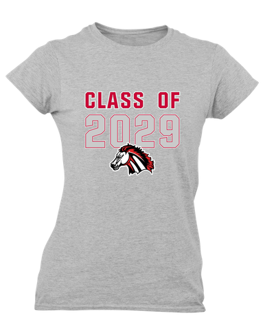 Creekview Mustangs Class of 2029 Women's SS T-Shirt