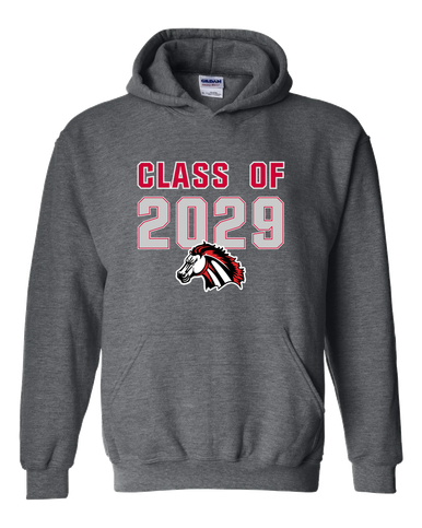 Creekview Mustangs Class of 2029 Men's Hoodie
