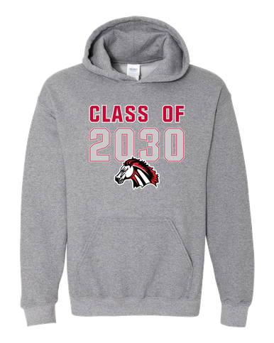 Creekview Mustangs Class of 2030 Men's Hoodie