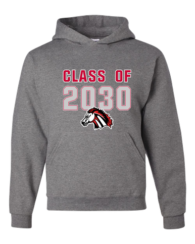 Creekview Mustangs Class of 2030 Men's Premium Hoodie