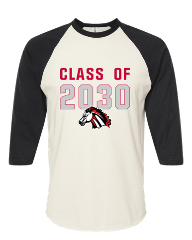 Creekview Mustangs Class of 2030 Women's Baseball T-Shirt