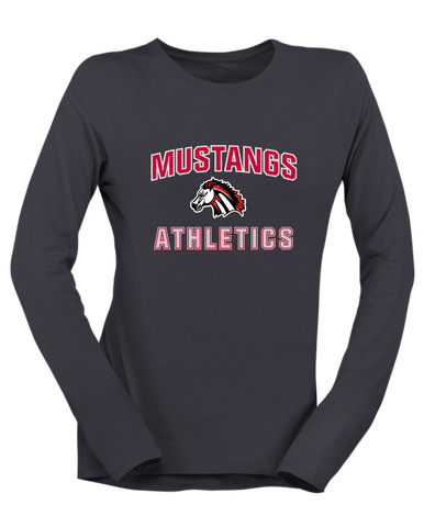 Creekview Mustangs Athletics Women's LS T-Shirt