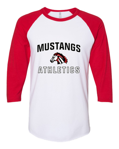 Creekview Mustangs Athletics Women's Baseball T-Shirt