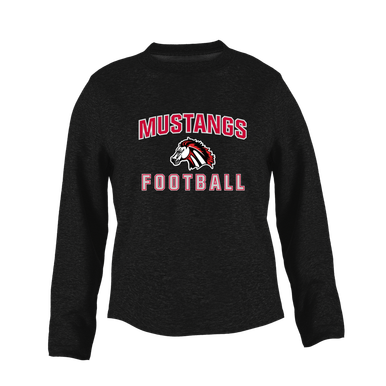Creekview Mustangs Football #1 Women's Sweatshirt