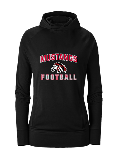 Creekview Mustangs Football #1 Women's Hoodie