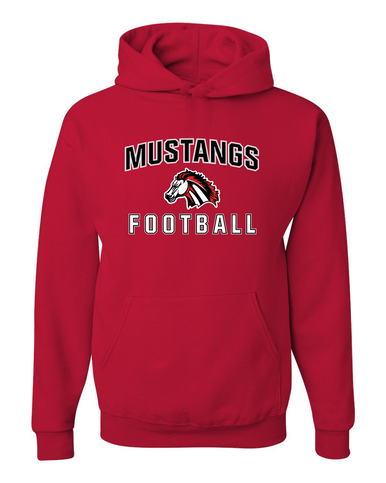 Creekview Mustangs Football #1 Men's Premium Hoodie