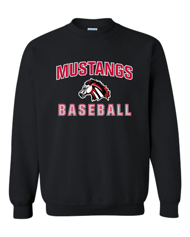 Creekview Mustangs Baseball #1 Men's Sweatshirt