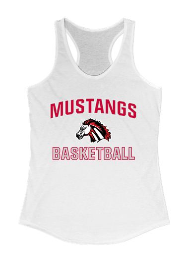 Creekview Mustangs Basketball #1 Women's Tank Top