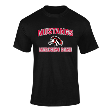 Creekview Mustangs Marching Band Men's SS T-Shirt
