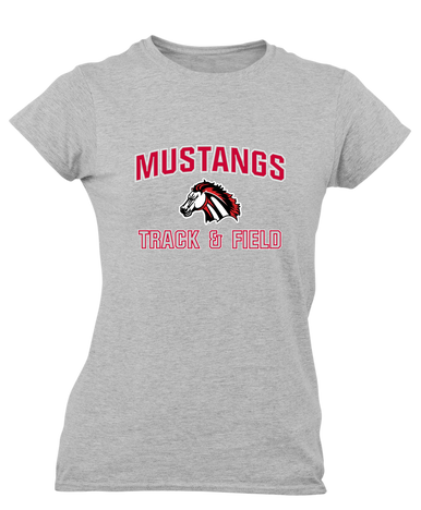 Creekview Mustangs Track & Field Women's SS T-Shirt