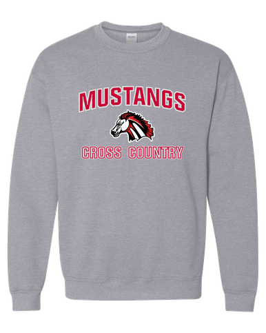 Creekview Mustangs Cross Country Men's Sweatshirt