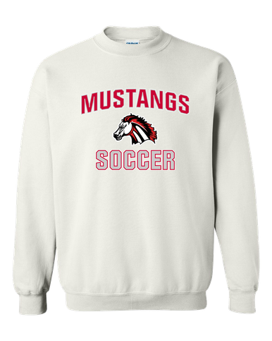 Creekview Mustangs Soccer #1 Men's Sweatshirt