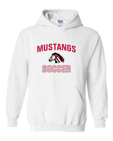Creekview Mustangs Soccer #1 Men's Hoodie
