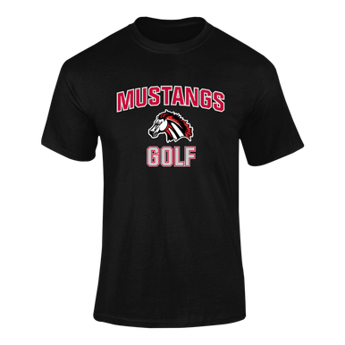Creekview Mustangs Golf Men's SS T-Shirt