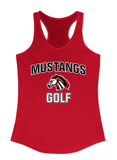 Creekview Mustangs Golf Women's Tank Top