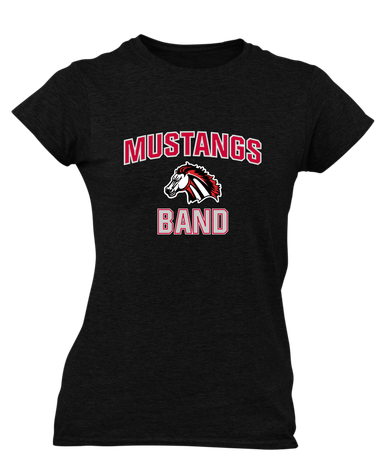 Creekview Mustangs Band # 1 Women's Premium SS T-Shirt