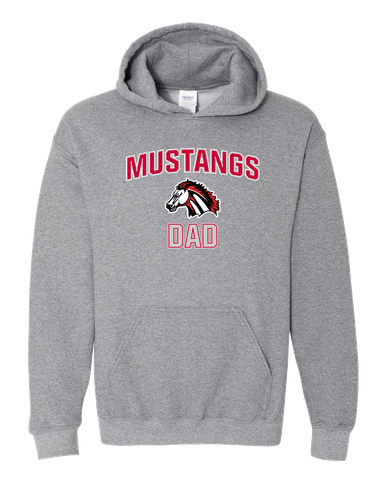 Creekview Mustangs Dad Men's Hoodie