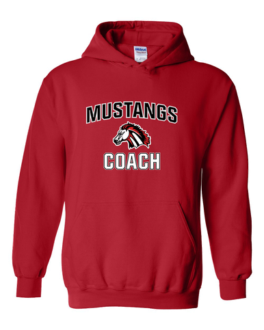 Creekview Mustangs Coach Men's Hoodie