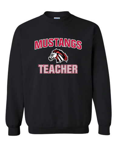 Creekview Mustangs Teacher Men's Sweatshirt